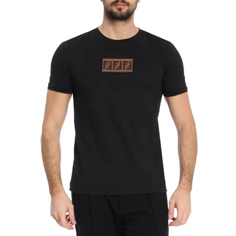 fendi t shirt black and white|fendi t shirt size guide.